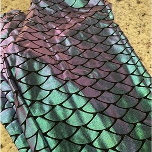 Mermaid Metallic Leggings
